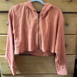Out From Under Cropped Hoodie
